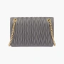 Miu Miu Matelassé Shoulder Bag "Grey" 