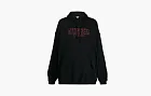 Vetements Paris Hoodie Black