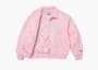 Supreme x Chicago White Sox Leather Varsity Jacket Pink 
