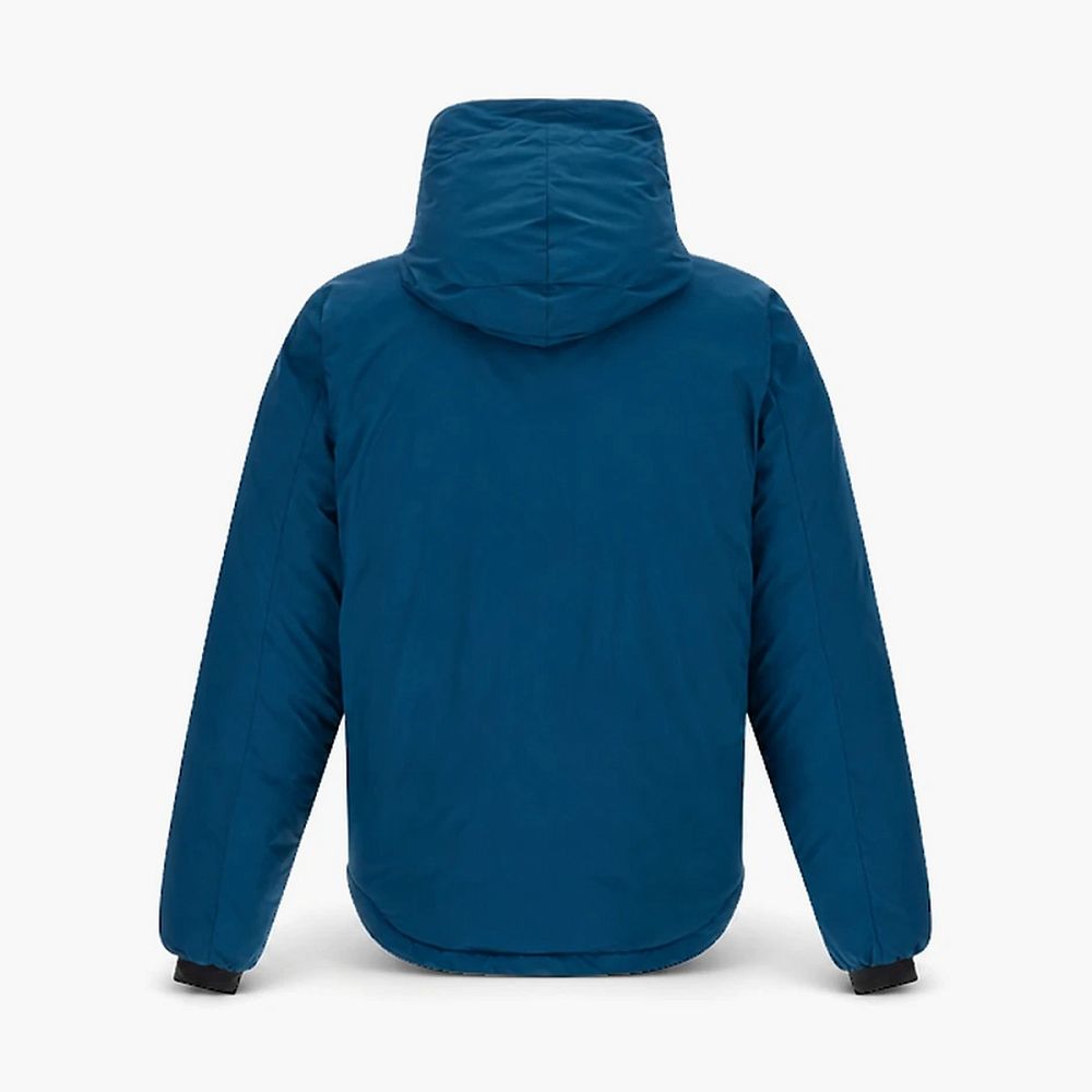 Canada Goose Lodge Hoodie Black Label Blue