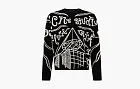 Acne Studios Jacquard Logo Jumper Black Ecru