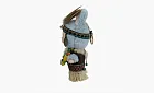 Pop Mart Hang Tag Box Sea Salt Coconut Tribal Feather Headdress