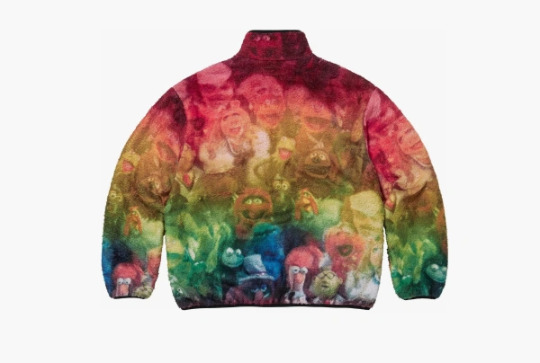 Supreme Muppets Fleece Jacket Multicolor 
