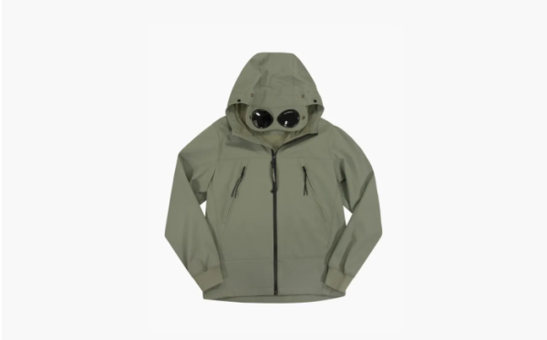 C.P. Company Goggle Hooded Jacket Green 
