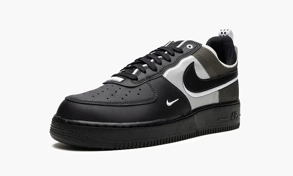 Air Force 1 React Black / White