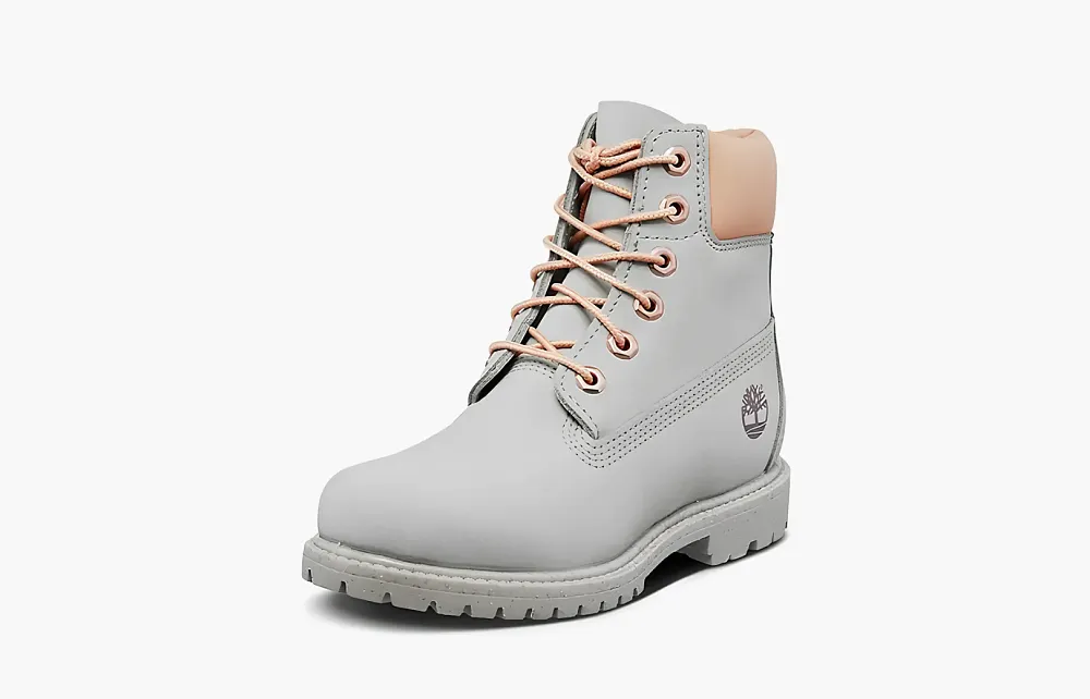 Timberland 6-Inch Premium Leather Boots WMNS Light Grey