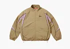 Supreme Contrast Piping Track Jacket Tan
