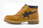 Timberland X Bape Nelson Premium Waterproof Chukka Boots "Wheat And Chocolate" 