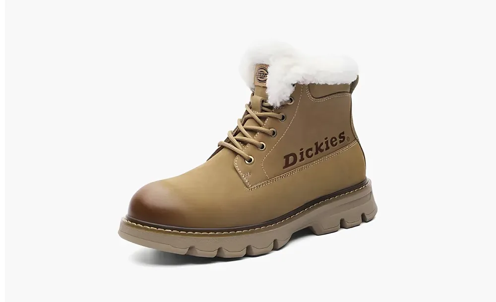 Dickies Martin Boots Men Light Coffee