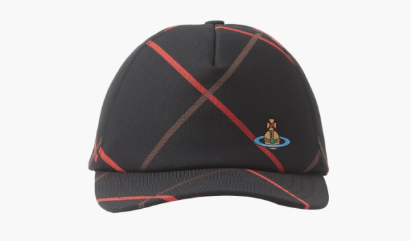 Vivienne Westwood Wool Baseball Cap Black  Vivienne Westwood Wool Baseball Cap Black