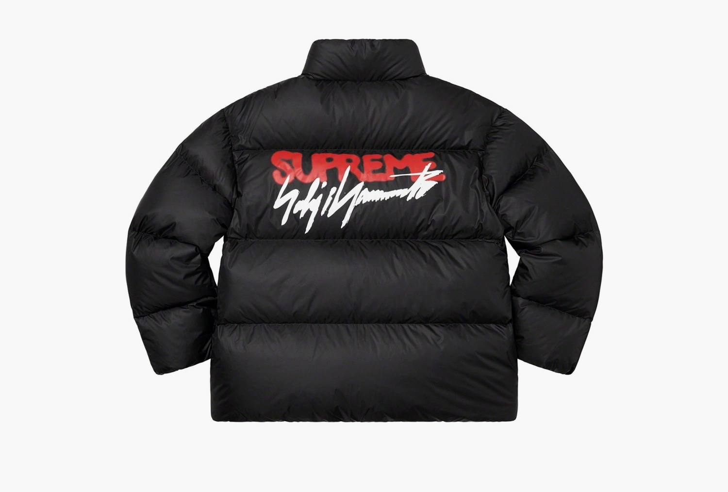 Supreme x Yohji Yamamoto Down Jacket Black White Red 