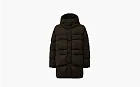 C.P. Company Nycra-R Long Hooded Down Jacket Black