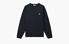  Stone Island Combed Organic Cotton Long-Sleeve T-Shirt Navy Blue