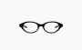 Gentle Monster Acetate Oval Eyeglass Frames Unisex Black 