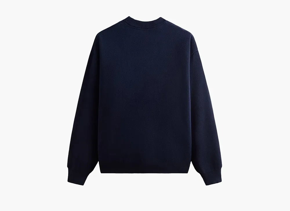 Kith For Peanuts Doghouse Classic Logo Crewneck Sweater Nocturnal