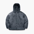 Nothomme Monterest Waterproof Hooded Goose Down Jacket Mist Gray