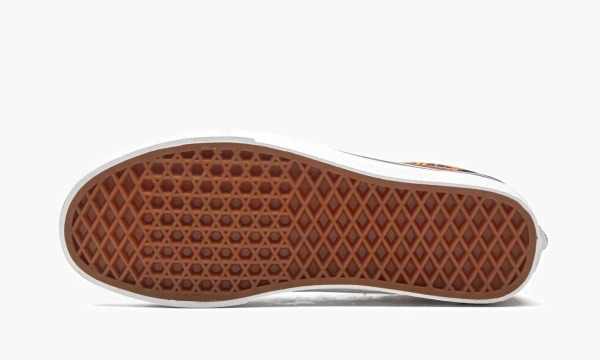 Vans Old Skool Off The Wall Logos - Orange 