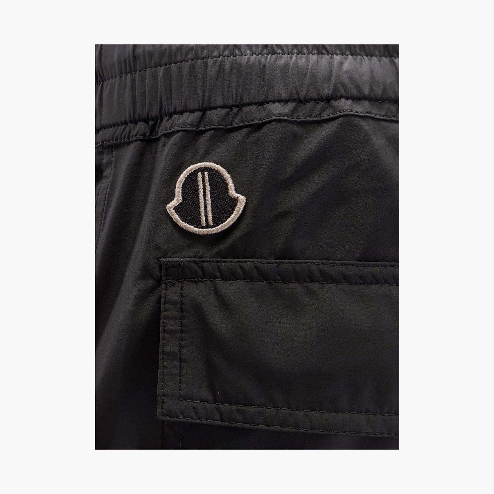 Moncler x Rick Owens Drawstring Pants Black