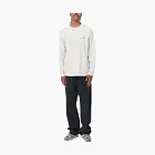 Carhartt WIP Script Logo Long Sleeve Grey