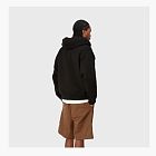 Carhartt WIP Hooded American Script Zip Jacket Black