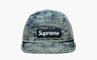 Supreme Bandana Jacquard Denim Camp Cap Blue
