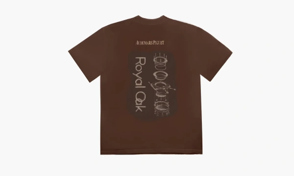 Travis Scott X Audemars Piguet T-shirt Brown 