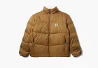 Carhartt WIP Cullen Reversible Puffer Jacket Brown