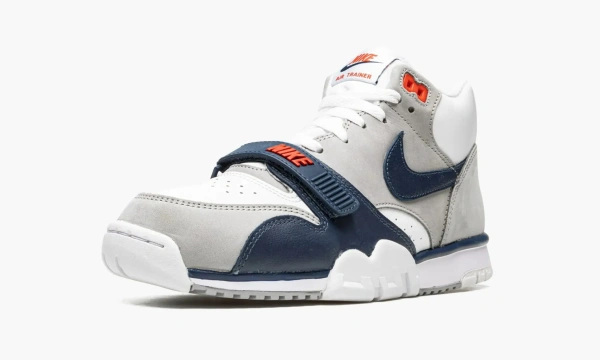 Nike Air Trainer 1 White Midnight Navy Medium Grey 