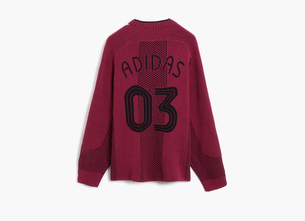 Adidas Originals ADC BC LS PO U Pullover Burgundy