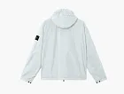 Stone Island Crinkle Reps NY Hooded Jacket Sky Blue
