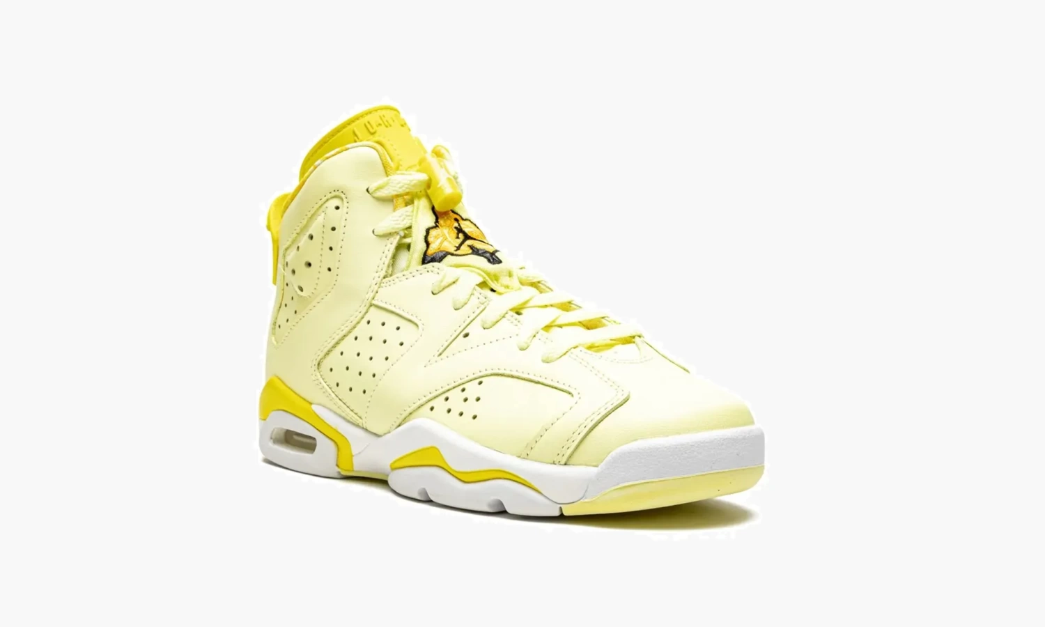 Air Jordan 6 GS "Citron Tint / Floral" 