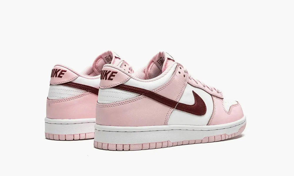Nike Dunk Low GS Pink Foam Red White