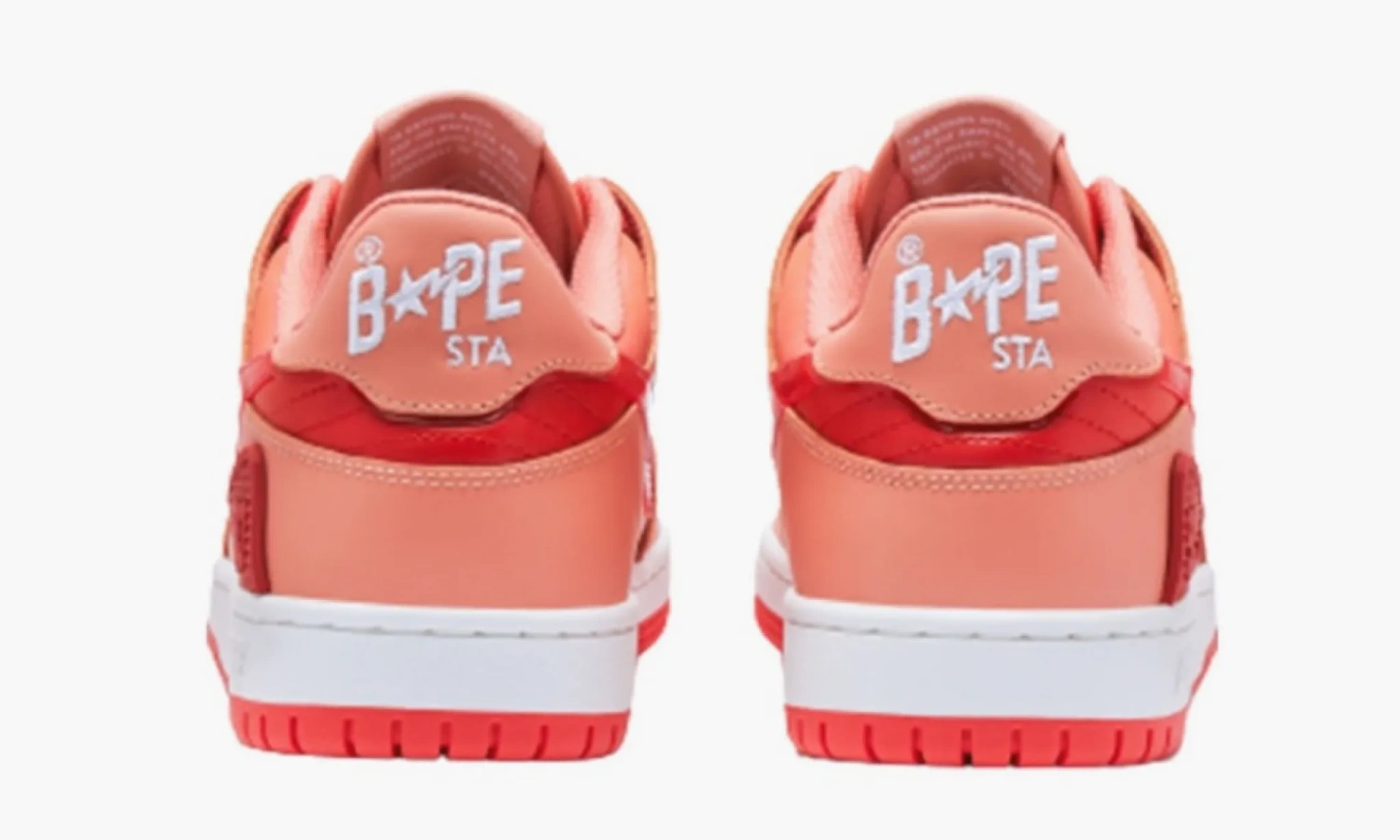 A Bathing Ape BAPE SK8 Sta Red Gradation 