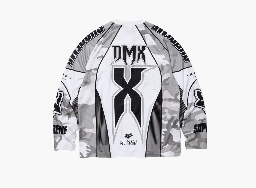 Supreme x Fox Racing DMX Long-Sleeve Snow Camo