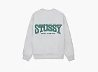 Stussy Burly Threads Crew  Ash Heather
