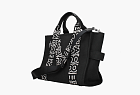Marc Jacobs Tote Bag Cotton Canvas Black