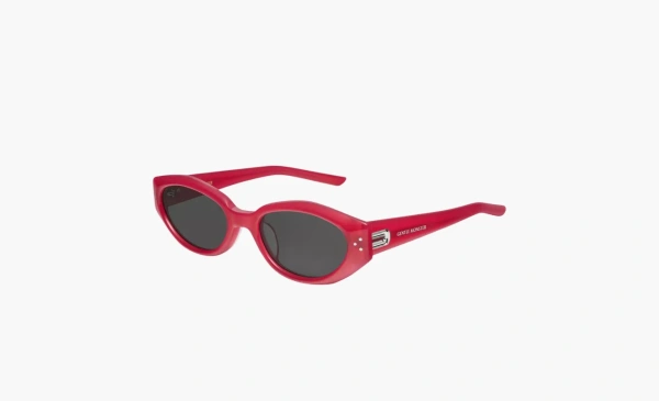 Gentle Monster DADA RC6 Hexagon-Frame Acetate Sunglasses Red 
