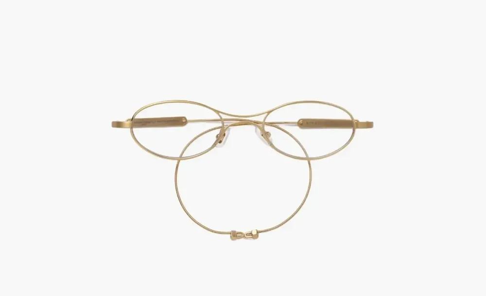 Gentle Monster Maison Margiela Glasses Gold Clear