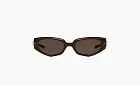 Gentle Monster Acetate Jewelry Cat Eye Sunglasses Unisex Black