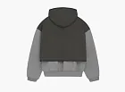 Fear of God Essentials Nylon Fleece Hooded Sweater Dark Heather Oatmeal/Ink 