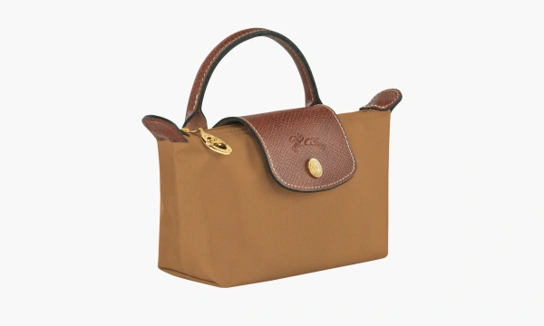 Longchamp Le Pliage Original Pouch With Handle Fawn 