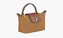 Longchamp Le Pliage Original Pouch With Handle Fawn 