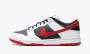 Nike Dunk Low Retro "Black / University Red" 