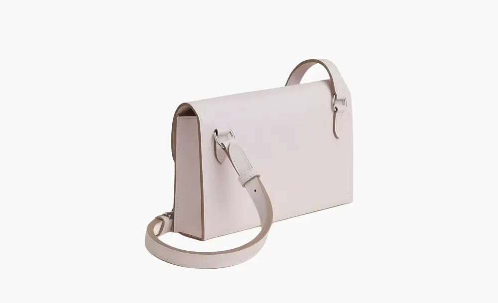 Hermes Hermèsnap Epsom Calfskin Shoulder Bag Light Purple