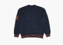 Supreme Textured Arc Sweater Navy 