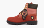 фото Timberland 6 Inch Lace Waterproof Boots "Dark Red Nubuck" (Timberland 6)-A29PN