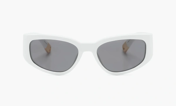 Jacquemus Glasses White Gold 