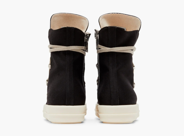 Rick Owens Lido DRKSHDW Hexa High Black Milk 