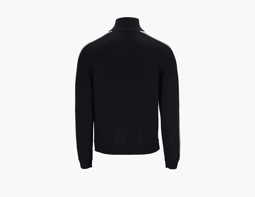 Casablanca Merino Wool Sweatshirt  Black