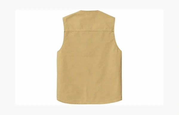 Carhartt WIP SS24 Arbor Vest Bourbon (aged canvas) V 
